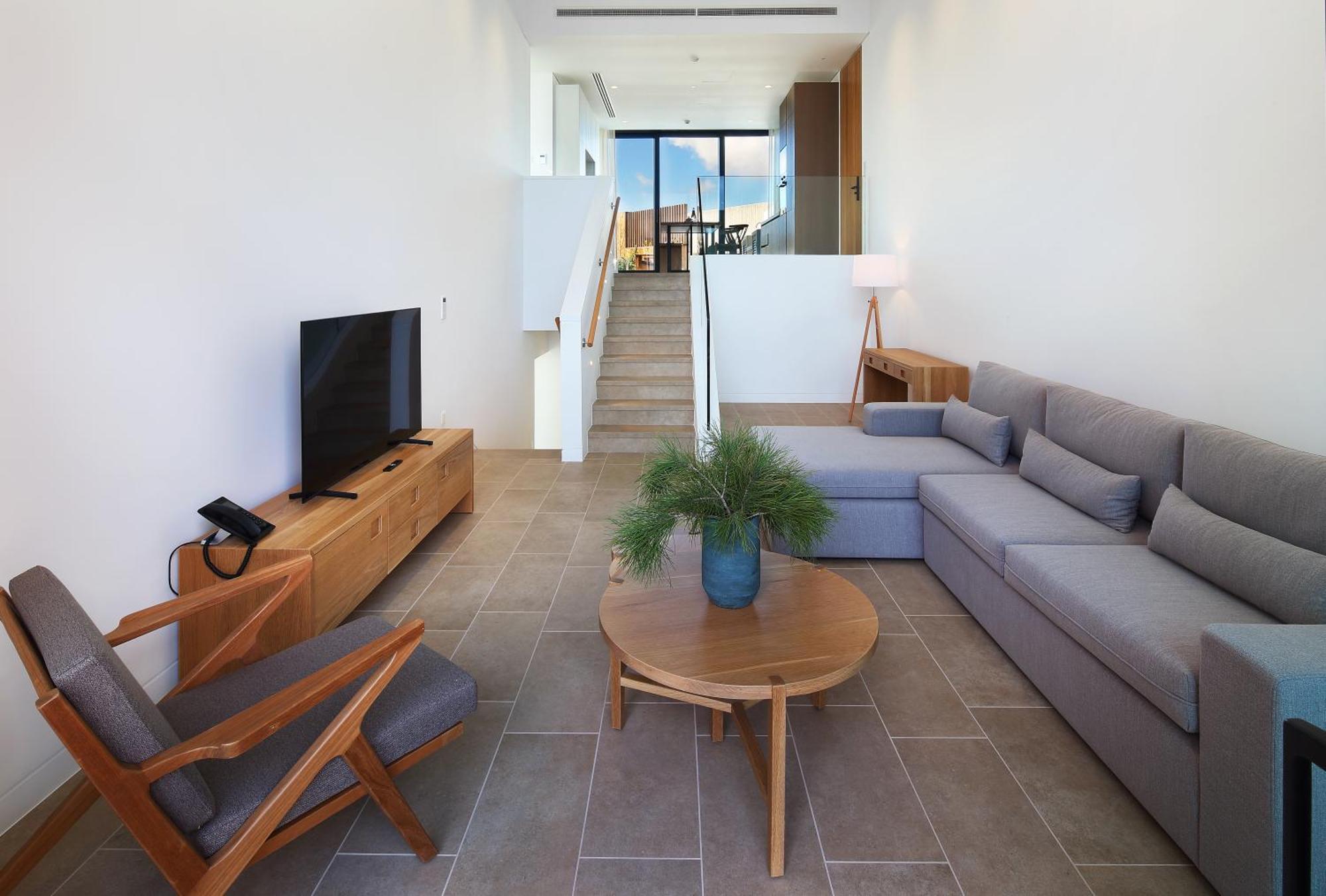 Minthis Resort Tsadha Exteriér fotografie Living room